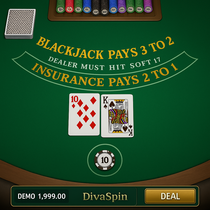 DivaSpin - Blackjack Table Game